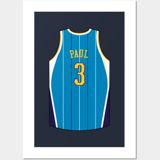 Chris Paul New Orleans Jersey Qiangy Posters and Art